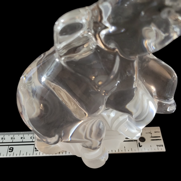 Lenox Fine Crystal Elephant Figurine Vintage - Picture 8 of 8